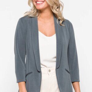 NWT Skies Are Blue Hannah Modal Scuba Blazer